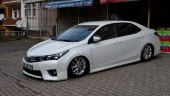 Toyota Corolla Marşpiyel Seti Boyasız  2013+ thumbnail 1