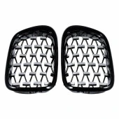 Bmw 5 Serisi E39 Ön Panjur Böbrek Diamond Model Oem thumbnail 4