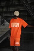 Brooklyn Baskılı Pamuklu Oversize Şortlu Penye Takım thumbnail 2