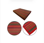 CRAFT HOME KATLANABİLİR PLASTİK HASIR HALI KİLİM KAMP PİKNİK PLAJ PARK BAHÇE TERAS VERANDA KIRMIZI thumbnail 4