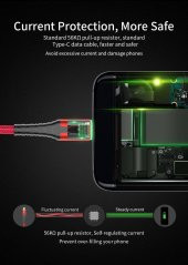 Essager 3A Usb Type-C Ledli Kablo 100Cm thumbnail 2