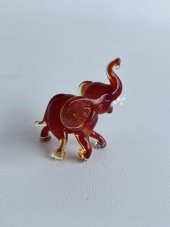 El Yapımı Murano Cam Fil Biblo A20 thumbnail 3