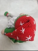Noel Baba Ely Amigurumi Organik Oyuncak thumbnail 4