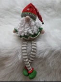 Noel Baba Ely Amigurumi Organik Oyuncak thumbnail 1