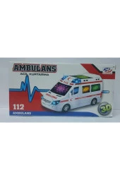 Işıklı Müzikli Büyük Boy Ambulans thumbnail 3