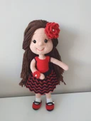 İspanyol Karnaval Bebek Amigurumi Organk Oyuncak thumbnail 1