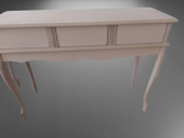 Dresuar 17389 3 ÇEKM Model HAM Kayın Torna  Aslan Ayak MDF tabla Kutu sevk ELyapı thumbnail 2
