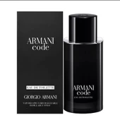 Giorgio Armani Code Refillable Edt 75 ml Erkek Parfüm thumbnail 1