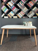 DTM HOME Bukle Tedy Krem Bench Puf thumbnail 1