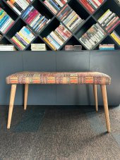 DTM HOME Desenli Bench Puf thumbnail 1