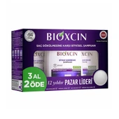 Bioxcin Siyah Sarımsak Şampuanı 3x300ml Set thumbnail 1