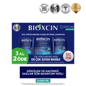 Bioxcin Quantum Şampuan Oily 3x300ml thumbnail 2
