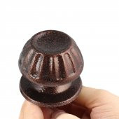 Kapı Kolu Baba Kapı Tokmağı Kapı Topuzu Kolu Metal Tokmak Bakır thumbnail 5