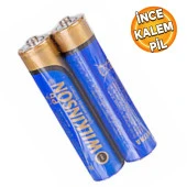 2 ADET Wilkinson R03AAA İnce Kalem Pil Kumanda thumbnail 1