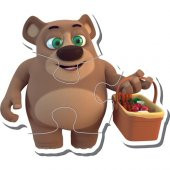 Adel Tavşan Momo Baby Puzzle thumbnail 4