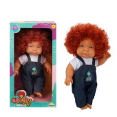 Curly Bebek Tulumlu Elbiseli Et Bebek 35 cm thumbnail 3