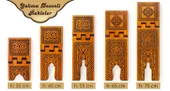 Yakmalı Ahşap Rahle (Battal Boy - 75 cm) thumbnail 5
