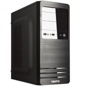 Vento 400W-Peak (VS114F) Piano Black Atx thumbnail 2