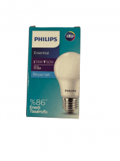 Philips Essential LED Ampul 8W - 60W E27 Beyaz Işık (5 Adet) thumbnail 1