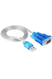Usb Rs232 Çevirici Kablo Usb - Seri Rs232 Db9 thumbnail 1