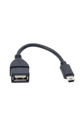 Mini Usb Otg Kablo 5 Pin Mini Usb Dişi Usb thumbnail 1