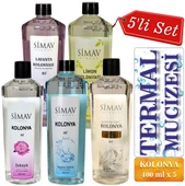 SİMAV Termal Sulu Kolonya Seti 5li - 400 ml thumbnail 1