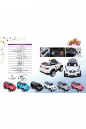 Akülü Araba Bmw 12v Mavi thumbnail 2