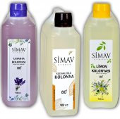SİMAV Termal Sulu Kolonya Seti 3lü - 900 ml thumbnail 1