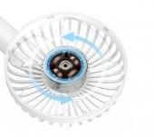 Concord CF15 Taşınabilir Mini Fan Şarjlı Vantilatör thumbnail 9