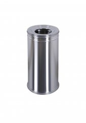 Rulopak Çember Geçmeli Paslanmaz Çöp Kovası 30 Litre thumbnail 2