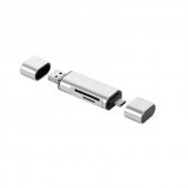 Type C Usb Kart Okuyucu Micro Sd Card Reader Çevirici Dönüştürücü Adaptör thumbnail 2