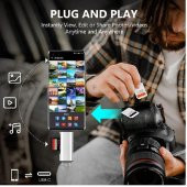Type C Usb Kart Okuyucu Micro Sd Card Reader Çevirici Dönüştürücü Adaptör thumbnail 6