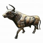 PiMarks Pirinç Döküm Biblo Boğa thumbnail 2