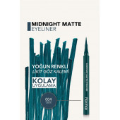 Mat Likit KalemFLORMAR  Eyeliner (YEŞİL) thumbnail 5