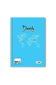 72 yaprak kareli spiralli defter a4 boy(1 adet ) thumbnail 5
