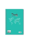 72 yaprak kareli spiralli defter a4 boy(1 adet ) thumbnail 4