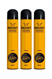 Redist Full Force Saç Spreyi 400 ml 3 Adet thumbnail 1
