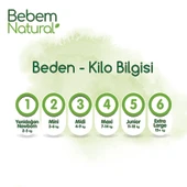 Bebem Natural Bebek Bezi 3 Beden Midi Aylık Fırsat Paketi 170 Adet thumbnail 8