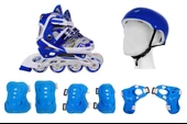 Xslide Inline Paten Set-MAVİ thumbnail 1