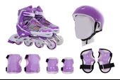 Xslide Inline Paten Set-MAVİ thumbnail 2