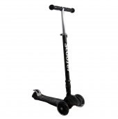 Xslide Işıklı Tekerlekli Scooter-SİYAH thumbnail 1
