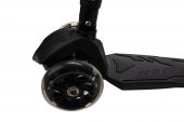 Xslide Işıklı Tekerlekli Scooter-SİYAH thumbnail 5