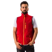 FreeCamp Vest Erkek Softshell Yelek-KIRMIZI thumbnail 7