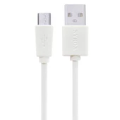 Syrox C66 Micro USB Şarj ve Data Kablo 1.0A 1.2mt Beyaz thumbnail 1