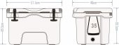 Icepeak Aden Plus Buzluk 35 Litre thumbnail 2