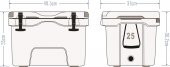 Icepeak Aden Plus Buzluk 25 Litre thumbnail 5