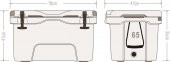 Icepeak Aden Plus Buzluk 65 Litre thumbnail 4