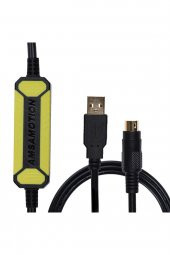 USB-SC09-FX PLC Programlama Kablosu USB RS422 Mitsubishi FX Seri thumbnail 5