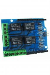 Arduino 4 Kanal Röle Shield  DC 24V 3A thumbnail 5