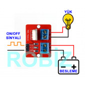 IRF520 MOSFET Sürücü Kartı thumbnail 8